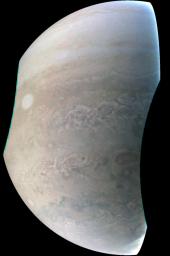 PIA21219: Juno Captures Jupiter 'Pearl'