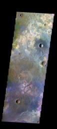 PIA21281: Terra Sabaea - False Color