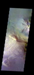 PIA21290: Coprates Chasma - False Color