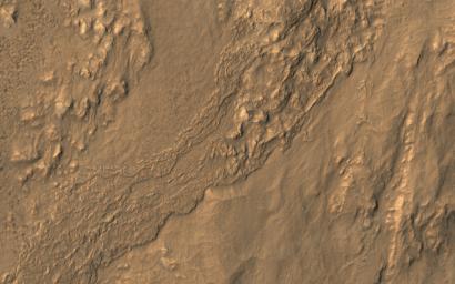 PIA21648: Flow on the Rim of Tooting Crater