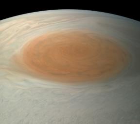 PIA21775: Jupiter's Great Red Spot in True Color