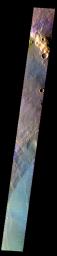 PIA21793: Newton Crater - False Color