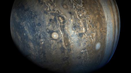 PIA21970: Jupiter's Stunning Southern Hemisphere