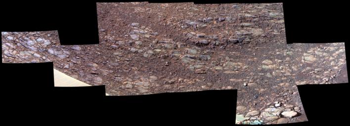 PIA22072: Wind's Marks in "Perseverance Valley" (Enhanced Color)
