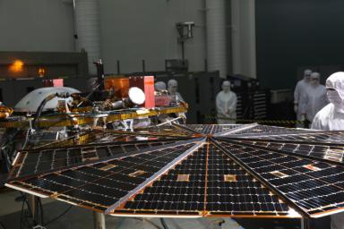 PIA22203: InSight Lander Solar Array Test