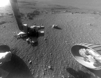 PIA22218: Opportunity Rover Views Ground Texture 'Perseverance Valley'