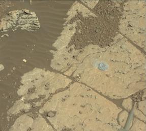 PIA22224: Curiosity Tests a New Drill Method on Mars