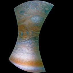PIA22420: Jupiter's Dynamic Atmosphere