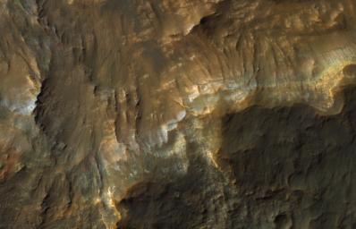 PIA22437: Colorful Layers in Ariadnes Colles