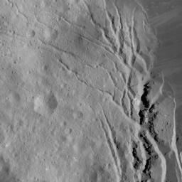 PIA22551: Fracture Network in Occator Crater