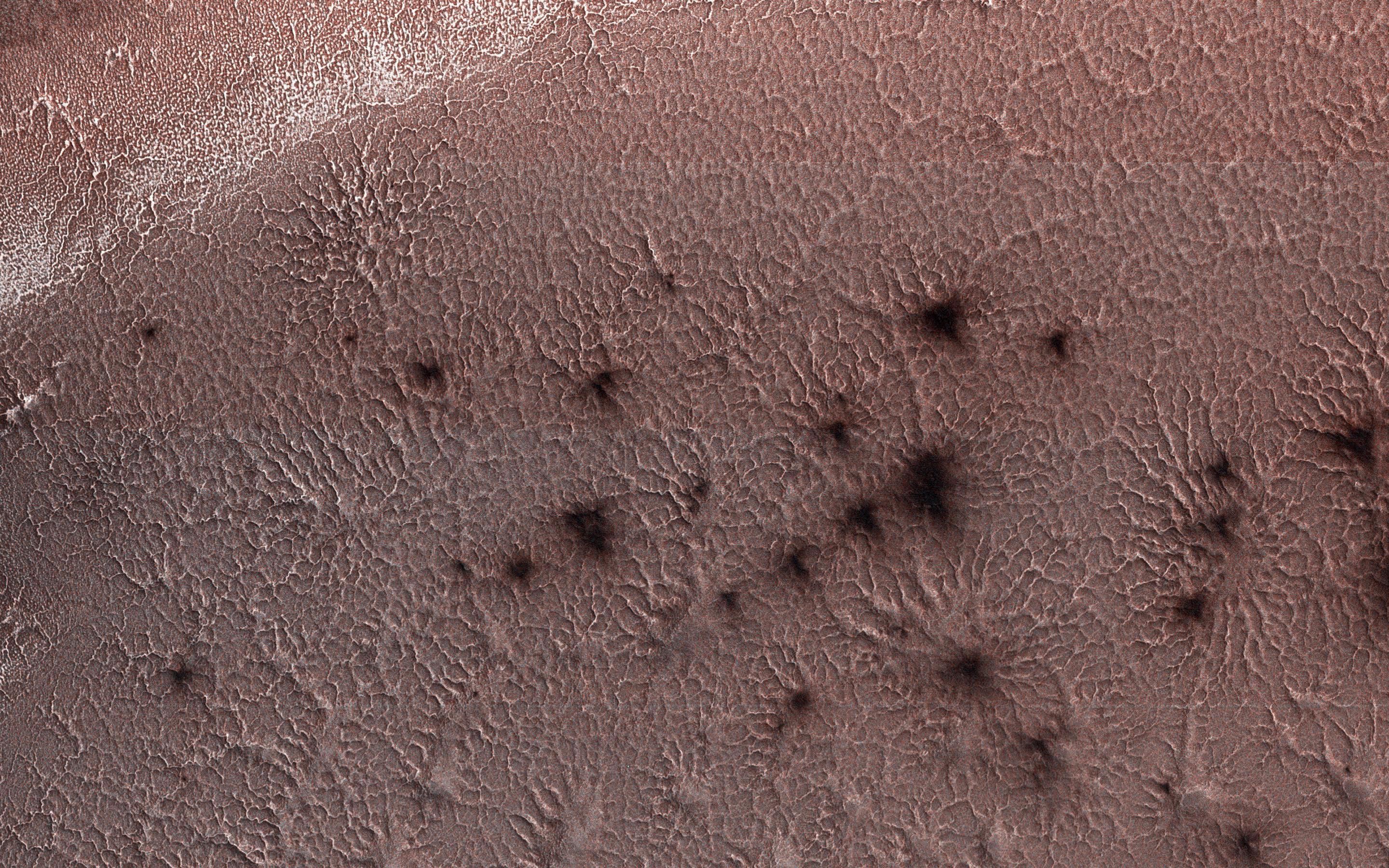 PIA22587: Jamming with the 'Spiders' from Mars
