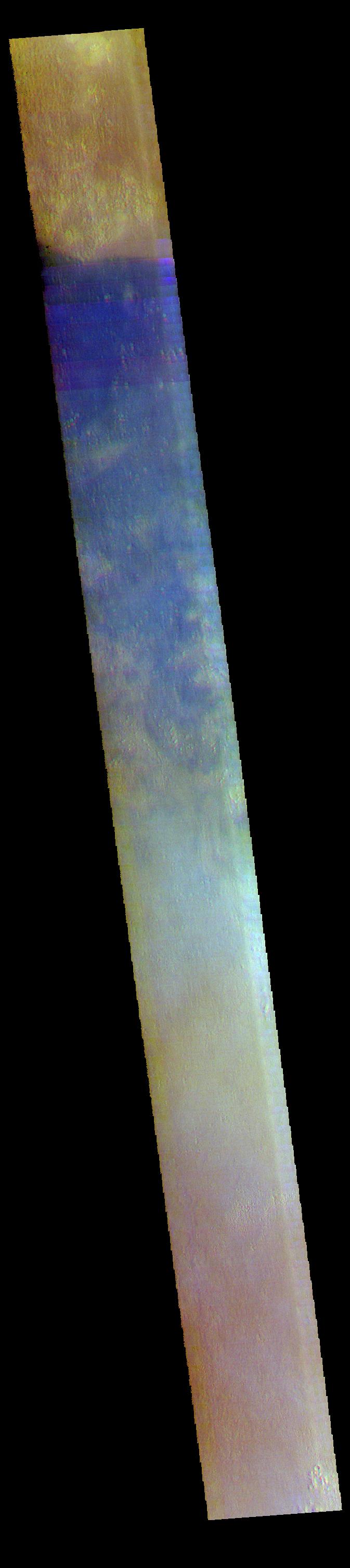 PIA22715: Amazonis Planitia - False Color