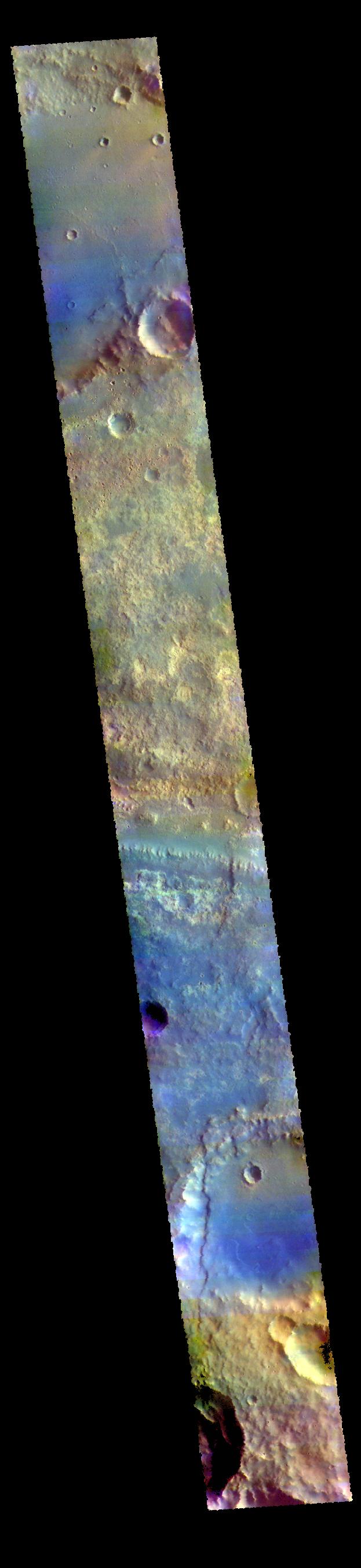 PIA23037: Mawrth Vallis - False Color