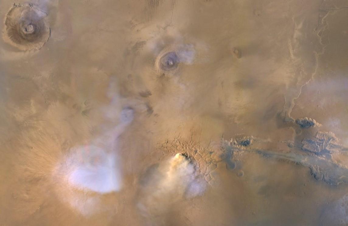 PIA23513: A Mars Dust Tower Stands Out