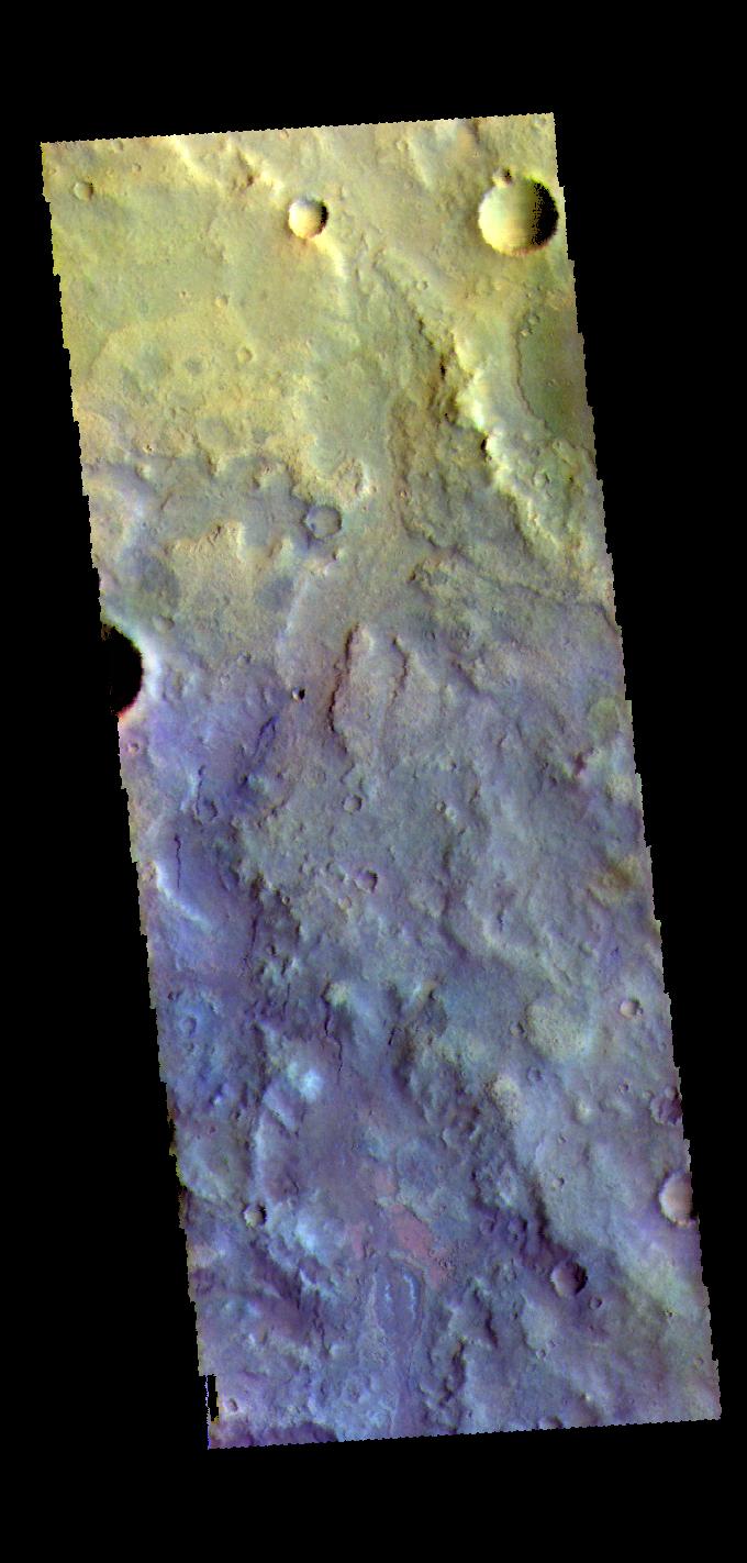 PIA23613: Terra Cimmeria - False Color