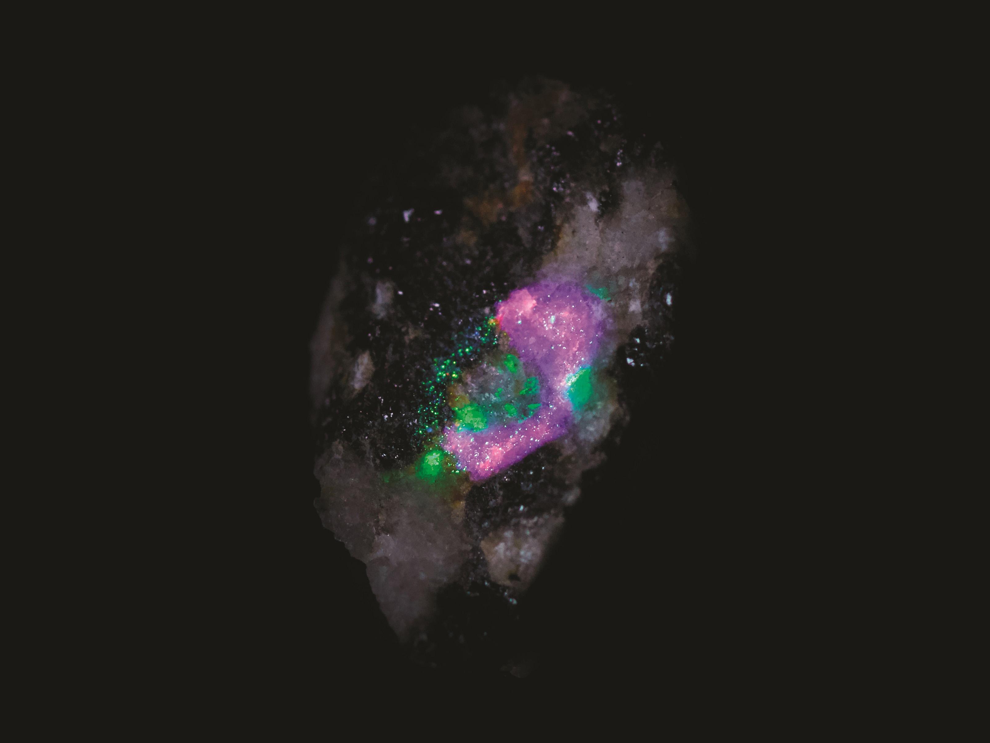 PIA23895: Mineral Map Created During a Test of SHERLOC