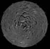 PIA00002: North Pole Region of the Moon as Seen by Clementine