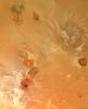 PIA00021: Volcanic Caldera on Io