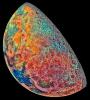 PIA00131: Moon - False Color Mosaic