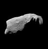 PIA00135: Asteroid Ida - Five Frame Mosaic