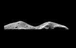 PIA00138: Asteroid Ida - Limb at Closest Approach