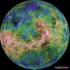 PIA00159: Hemispheric View of Venus Centered at 180° East Longitude