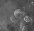 PIA00261: Venus - Volcanos in Guinevere Planitia