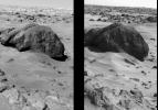PIA00397: Boulder 'Big Joe' And Surface Changes On Mars