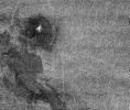 PIA00477: Venus - Possible Remnants of a Meteoroid in Lakshmi Region