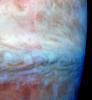 PIA00548: False Color Mosaic of Jupiter's Belt-Zone Boundary