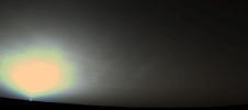 PIA00576: Martian Sunrise at Utopia Planitia