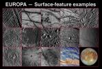 PIA00746: Various Landscapes and Features on Europa