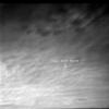 PIA00785: First Image of Clouds over Mars