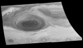 PIA00831: Mosaic of Jupiter's Great Red Spot (Violet Filter)