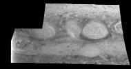 PIA00861: Jupiter's Long-lived White Ovals in Near-Infrared (Time Set 1)