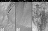 PIA01041: Evidence for Recent Liquid Water on Mars: Clues Regarding the Relative Youth of Martian Gullies