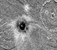 PIA01090: Khensu Crater on Ganymede