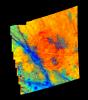 PIA01098: A Compositional Map of the Tyre Region of Europa