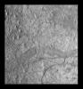 PIA01125: Regional Mosaic of Chaos and Gray Band on Europa