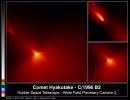 PIA01290: Hubble Probes Inner Region of Comet Hyakutake