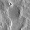 PIA01330: Fluidized Crater Ejecta Deposit