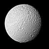 PIA01397: Photograph of Saturns' Satellite Tethys