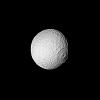 PIA01398: Saturn - Large Crater on Tethys