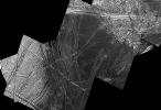 PIA01405: A Dark Spot on Europa