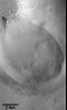 PIA01475: Exhumed Crater in Kasei Valles
