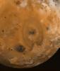 PIA01514: Io Surface Deposits and Volcanic Craters