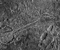 PIA01612: A Tumultuous Past for Ganymede's Dark Terrain
