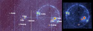 PIA01635: Io in Eclipse reveals High Temperature Hot Spots