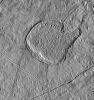 PIA01640: Mitten shaped region of Chaotic Terrain on Europa