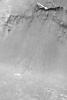 PIA01680: Boulder Tracks on Schiaparelli Basin South Wall